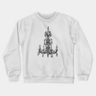 Chandelier print Crewneck Sweatshirt